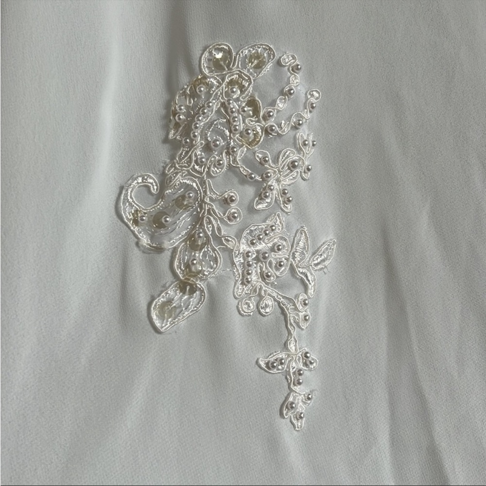 Oleg Cassini bridal train, EUC - Picture 4 of 4